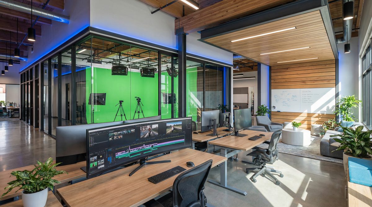 人兽公司办公环境