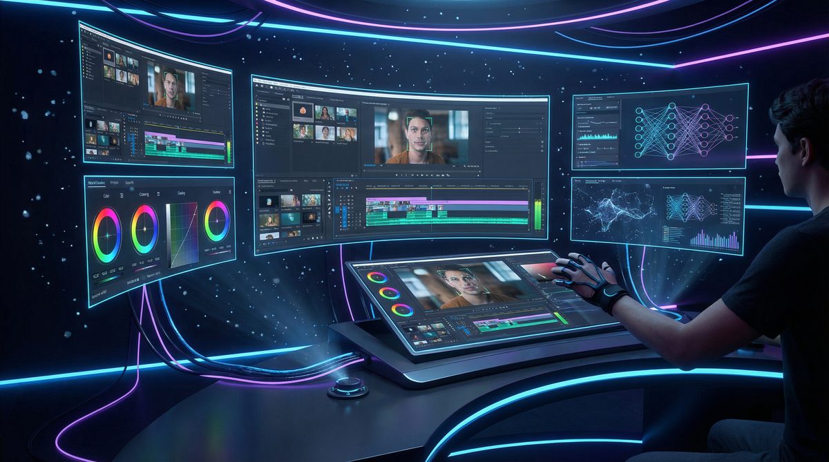 人兽AI视频编辑工作台