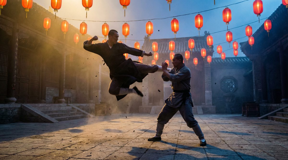 人兽武术动作视频